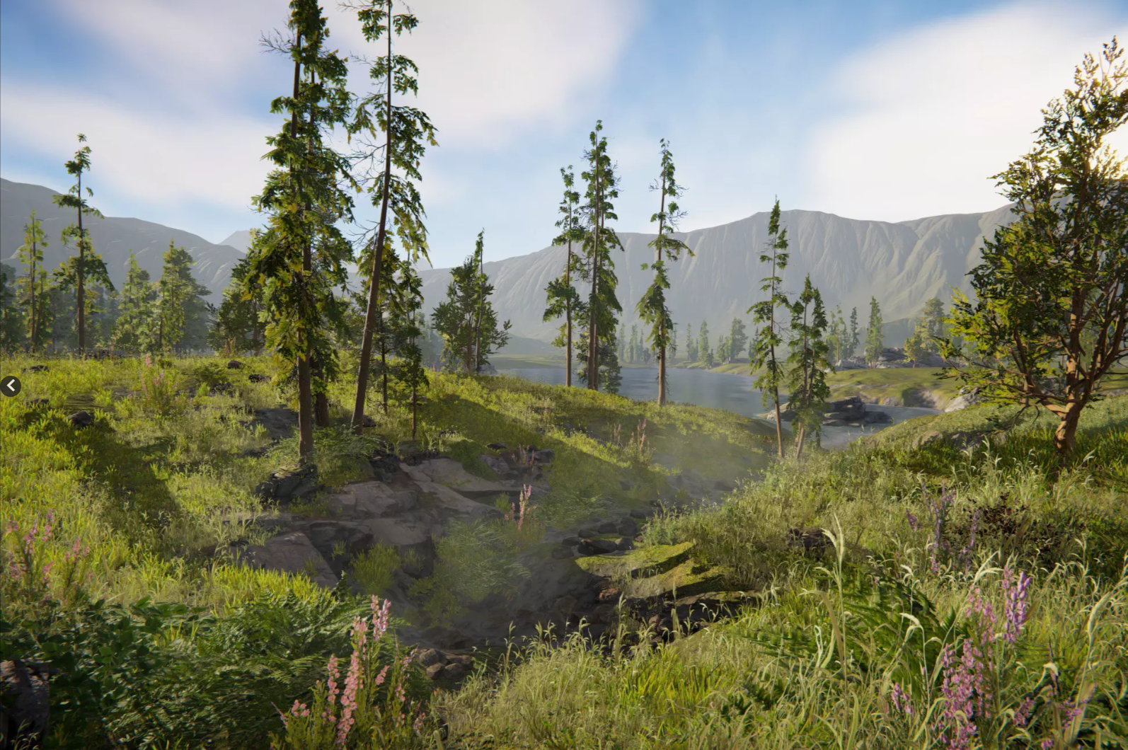 Unity Terrain - URP Demo Scene