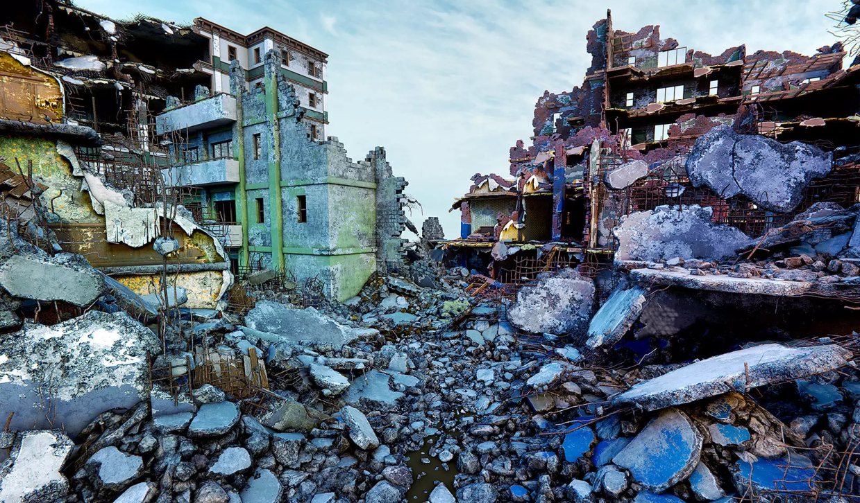 Destroyed Building Kit