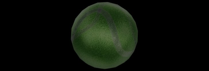 Realistic Tennis Ball 3D Model – Game Ready Sports Prop for Tennis Games, Training Simulations, ArchViz & PBR Rendering in Unity & Unreal Engine