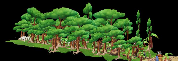 Pirate Adventure Island 3D Map