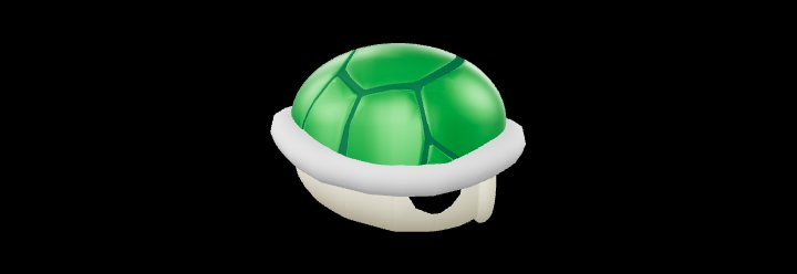 Koopa Troopa Shell 3D Model – Cartoon Game Asset