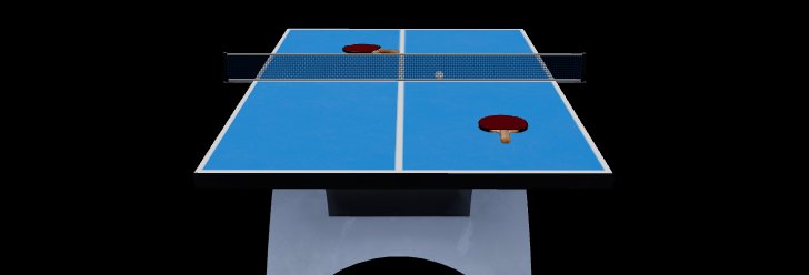 Ping Pong Table 3D Model – Game Ready Recreation Room Prop for Sports Games, Casual Scenes, Interior Visualization & Metaverse Environments in Unity & Unreal Engine