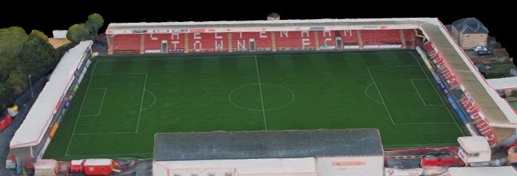 Cheltenham Football Pitch 3D Model – Game-Ready Soccer Field for Sports Games, Stadium Visualizations, Training Simulations & Fan Engagement in Unity & Unreal Engine