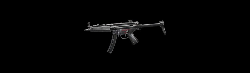 MP5 9mm Submachine Gun 3D Model (GLB) – Tactical Weapon Asset