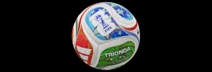 FIFA Trionda Ball 3D Model – World Cup 2026 Official Soccer Ball Replica for Football Games, Sports Visualization & Fan Collectibles in Unity & Unreal Engine