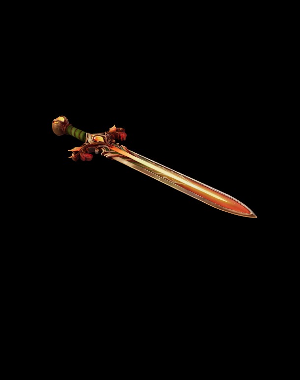 Fire sword