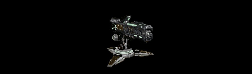 Sci-Fi Energy Gun 3D Model (GLB) – Futuristic Weapon Asset