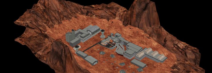 Stylized Environment Map EP 73 3D Model – Low Poly Game Level Asset for Fantasy RPGs, Mobile Games, Metaverse Worlds & Unity/Unreal Engine Projects